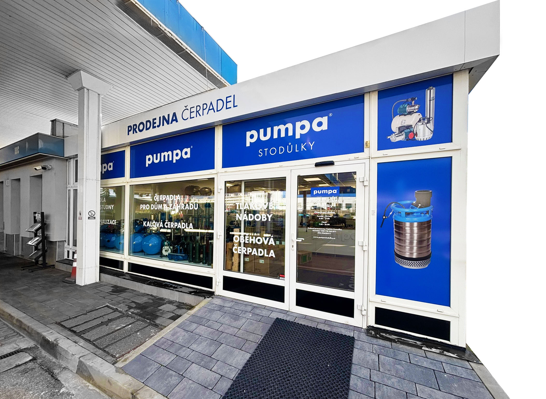 Prodejna čerpadel na vodu v Praze a ve Středních Čechách